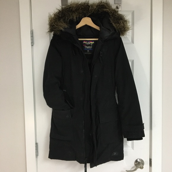 Aritzia Jackets & Blazers - Aritzia TNA Bancroft parka, black, size XS.